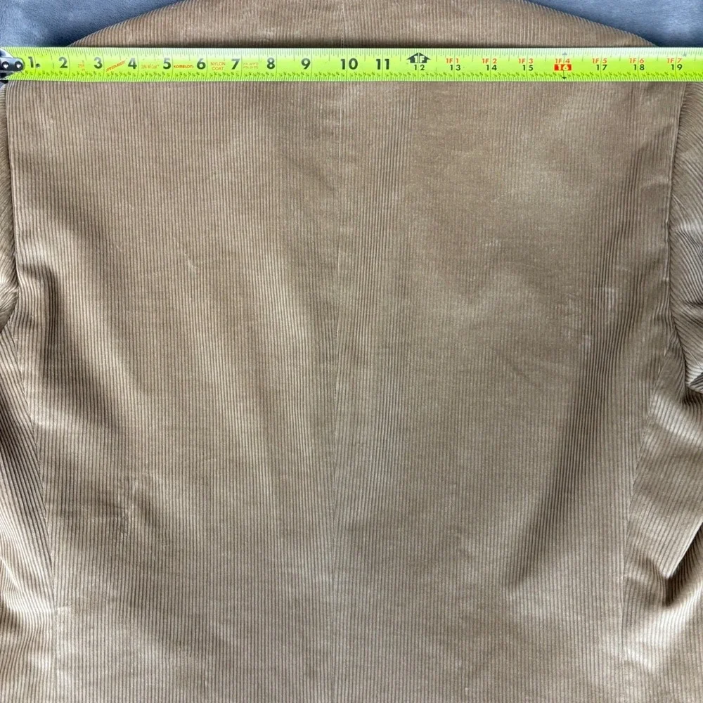 Saddlebred Heritage Corduroy Blazer Tan Elbow Patches Mens‎ 42L